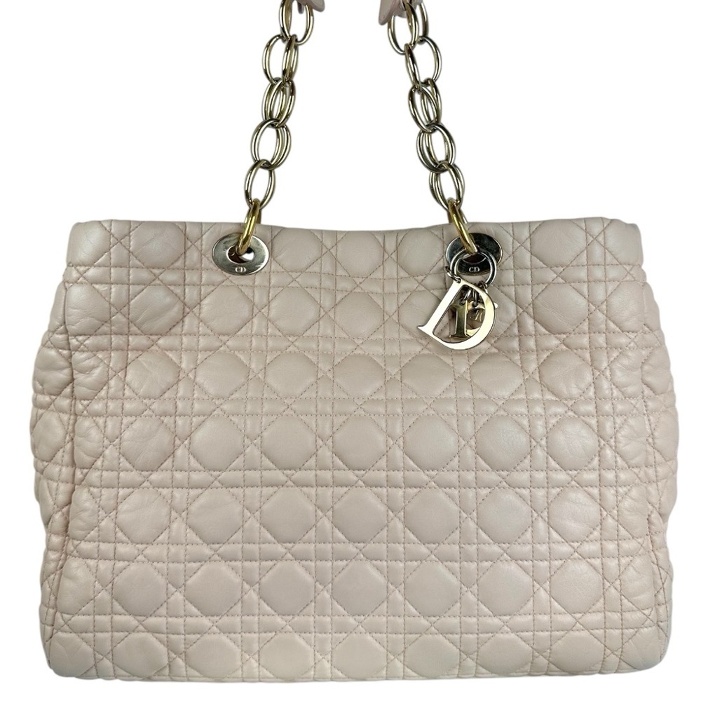 DIOR LEATHER SHOPPER